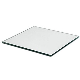 Art Cove 4 Inch Glass Small Square Craft Mirror 1 Piece Square Mosaic Mirror Tiles