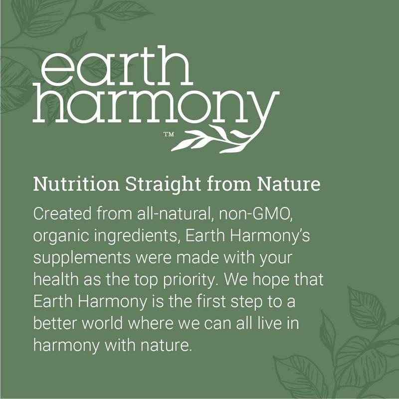 Calcium D-Glucarate by Earth Harmony – Natural Detox & Hormone