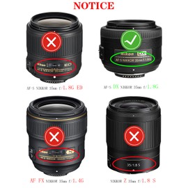 52mm Lens Cap Cover for Nikon AF-S DX NIKKOR 35mm f/1.8G,Compatible for Canon RF 35mm F1.8 is Macro STM,[2 Pack] HUIPUXIANG