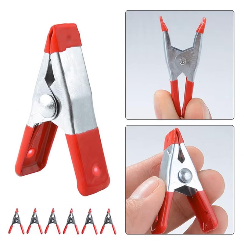 Coated Steel Spring Pliers - Set of 6 (2 Inches)