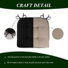 FlyGulls Non Slip Chair Cushions for Dining Chairs Set of