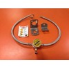 CROSSFIRE TIRE EQUALIZER SYSTEM 110 PSI STAINLESS STEEL HOSES kenworth