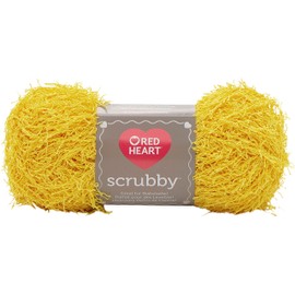 Red Heart Scrubby E833 Yarn, Duckie