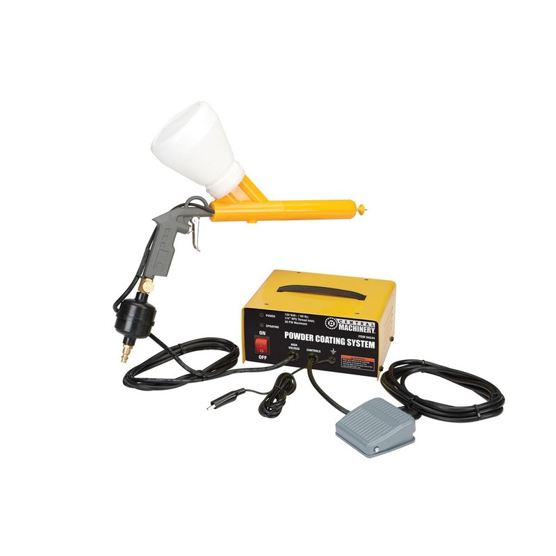 Chicago Electric Power Tools Portable Powder Coating System 10-30 PSI