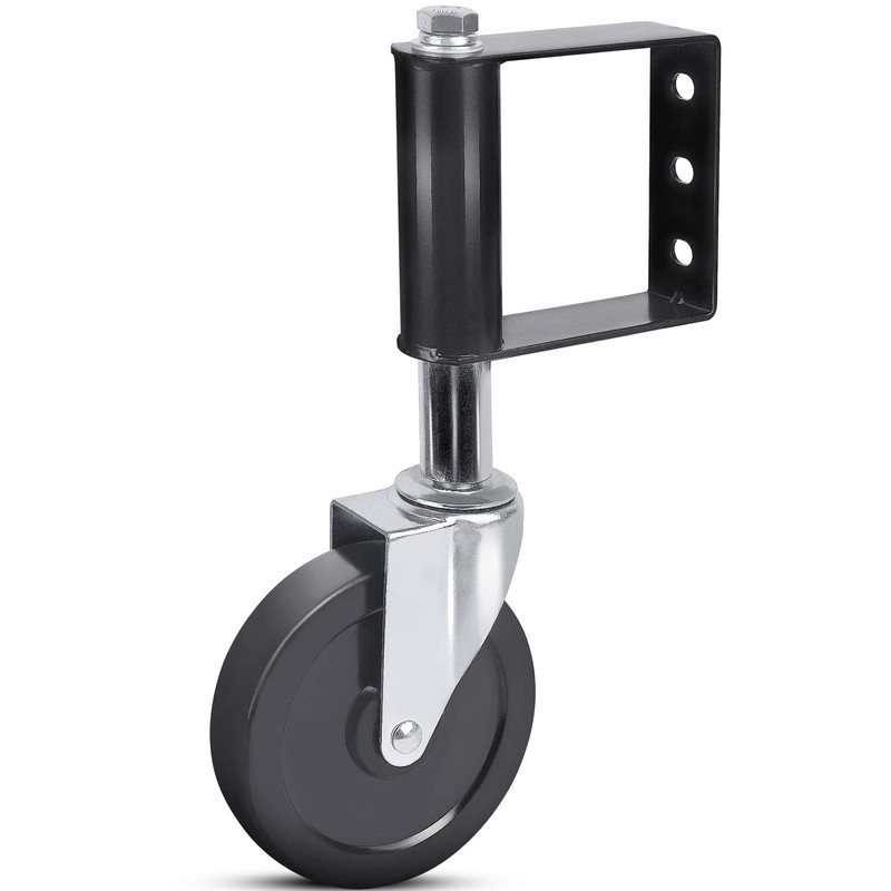Ronlap Gate Wheels for Wooden Gate, Gate Caster Wheel Spring