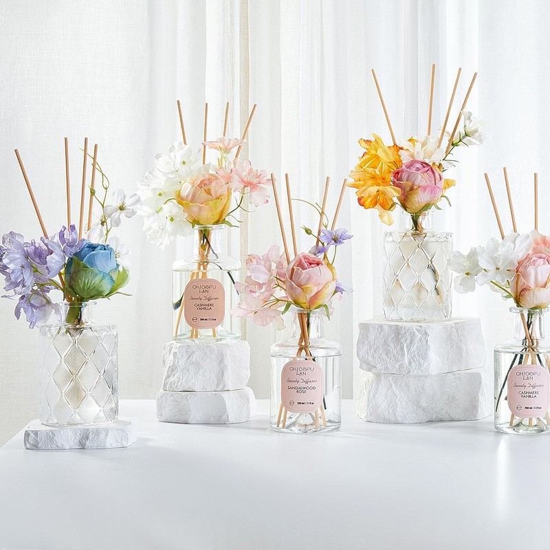 Chloefu Lan Lilac Reéd Diffuser Oil, 6.7 oz Refreshing Natural