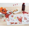 Abbott Collection Mini plato con langosta - cuenco de gres,