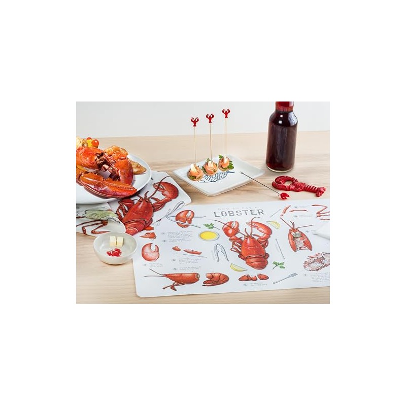Abbott Collection Mini plato con langosta - cuenco de gres,