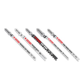 Diablo Jig Saw Blade Set for Wood & Metal - High Performance, Clean Cuts - T-Shank Design, 5-Pack - DJT5S