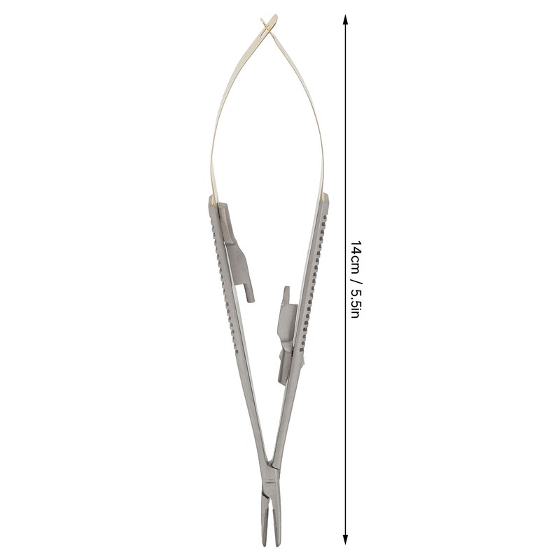 Castroviejo Needle Holder with Lock Stainless Steel Orthodontic Implant Dental