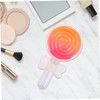 IWOWHERO Triangular Cut Lollipop Powder Puff Gentle Makeup Sponge Dry