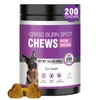 Grass Burn Spot Chews for Dogs 200 Count, Cranberry for