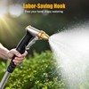 Heavy Duty Brass Garden Hose Nozzle High Pressure Metal Water