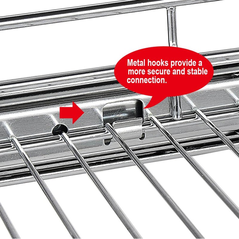 OCG 2 Tier Pull Out Cabinet Organizer (15.5" W x