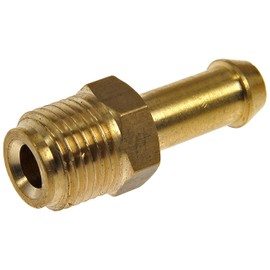 Dorman 785-400 Fuel Hose Fitting-Inverted Flare Male Connector-1/4 In. x 1/4 In. Tube Universal Fit