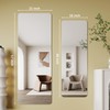 AUYHM Mirror Full Length 21x57,Nano Glass Frameless Mirror Full Body,Mirrors