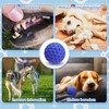 2pcs Indestructible Squeaky Dog Ball Toy,Interactive Dog Balls Toy Indestructible