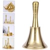 Operitacx Christmas Party Handbell Extra Loud Table Bell for Restaurants