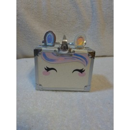 claire's Girl's Claire's Unicorn Make-Up Case With Make Up & 2 Rings See All Photos