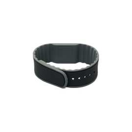 NFC Armband | NXP NTAG 216 | 924 Byte | schwarz/grau | verstellbar