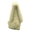 Designer Stone English Hare Statue: Solid Cast Stone, Sealed for