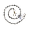 Slim Scowling Skull Wallet chain Metal Biker Punk Key chain