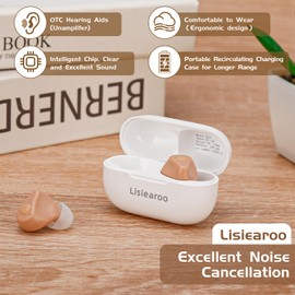 Rechargeable Hearing Aids for Women/Men,16-Channel Digital Tinnitus Hearing Aid 3-Mode with Intelligent Noise Reduction,Lightweight In Ear OTC Hearing Aids with Automatic On/Off