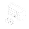 South Shore Step One, Gray, Contemporary, Clothing Storage, Six, Bedroom,