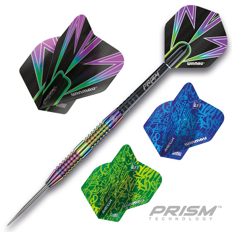 WINMAU Tuscan 24 g professional steel tip tungsten darts with