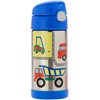 Thermos FUNtainer Vacuum Insulated Drink Bottle, 355ml, Construction Vehicles, F4011CS6AUS