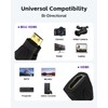 VCE HDMI Adapter 2-Pack, Mini HDMI to HDMI, 4K Support,
