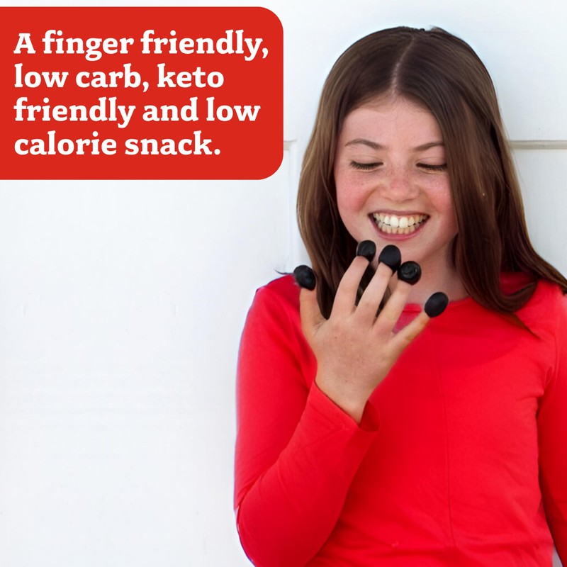 Lindsay Snack and Go! Medium Black Ripe Pitted Olives, 1.2