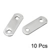 uxcell Repair Plate, 22mmx8mm, Flat Fixing Mending Corner Brace Bracket