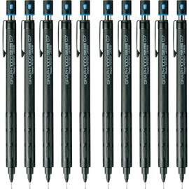 Pentel PG1007 Graph1000 Forpro Mechanical Pencil, 0.7mm, 10 Pens