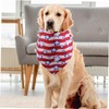 VILLFUL 3PCS Dog Bandanas Adjustable Triangle Scarf with Adorable Star