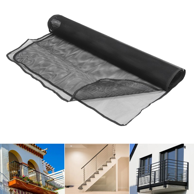 Mesh Netting Safety Net Thick 118.1 X 35.4in Deck Railing