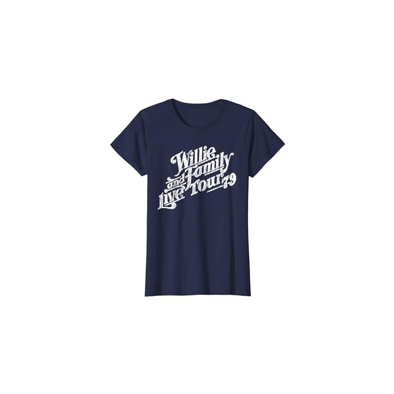 Willie and Family Live Tour 79 Womens Tee