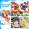 PATIKIL 390 x 7mm Rainbow Quilling Strips Paper,100 Pcs Origami