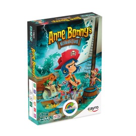 Cayro Anne Bonnie's Malediction Board Game - Pirate Adventure - Strategy Games - 2 to 5 Players - Family Fun
