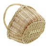 FRANK FLECHTWAREN Small Natural White Ironing Basket