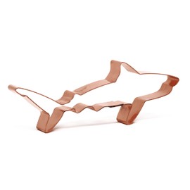 Tiger Shark Copper Cookie Cutter (Small)