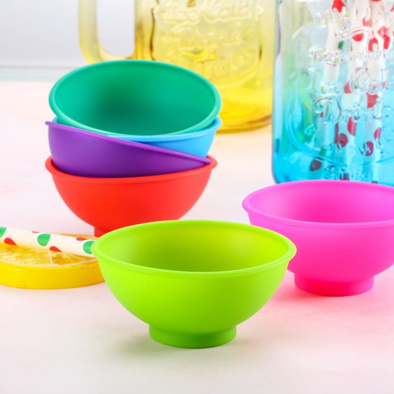 Boao 14 Pieces Mini Silicone Pinch Bowls, 1.75 Ounce Small