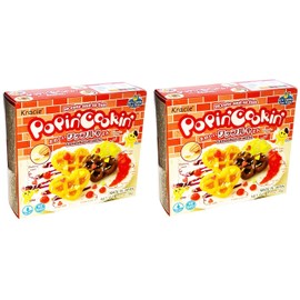 Kracie Popin Cookin Tanoshii Waffle DIY Candy (2 Pack, Total of 2.6oz)