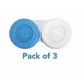 AMCON Premium Screw Top Contact Lens Cases - 3