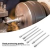 6pcs 6mm Tungsten Carbide Burr Set, 1/4" Shank Aluminum Rotatory