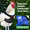 Adhafera Chicken Harness with Leash, Upgraded Double Adjustment Chicken Harness