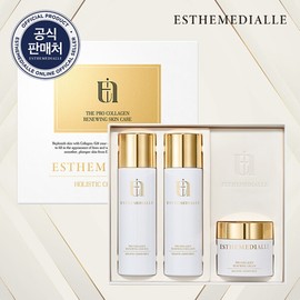 Estemiale (현대홈쇼핑)에스떼미알레 프로 콜라겐 기초 3종 싱글 세트 Estemialle Pro Collagen Basic 3-Item Single Set (Hyundai Home Shopping)