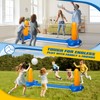 KIDDITOY Pool Volleyball Net, Pool Volleyball Set for Inground with