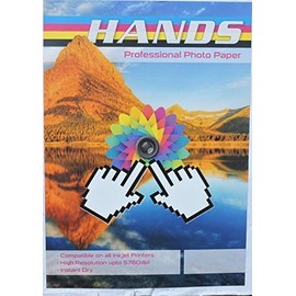 20 Sheets Hands Professional A4 160gsm Laser Double Sided Gloss Photo Paper