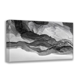 ArtDirect Tissue Paper on Light abstracts 18x13 Gallery Wrapped Canvas Museum Art by Beraldo, Zandina Muench